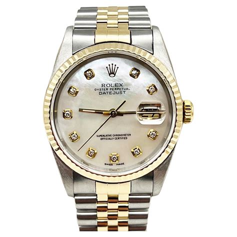 gold rolex 16233|datejust 16233 rolex price.